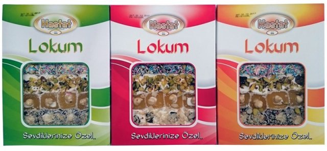 450 gr Kare Lokum